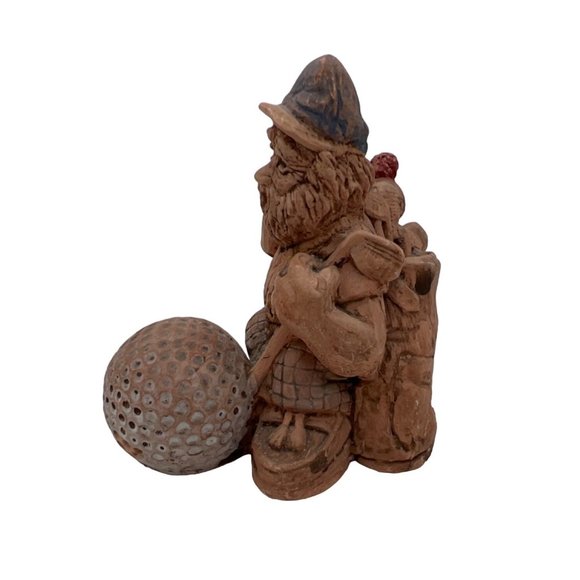 Santa Golfer Figurine Clay Figure 4.5" Les Girls Gifts Collectible Souvenir - Picture 4 of 6